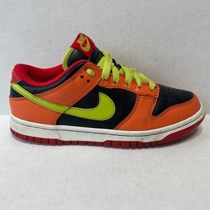 Nike Dunk Low GS Orange Blaze Cactus Womens 5Y 310569 032